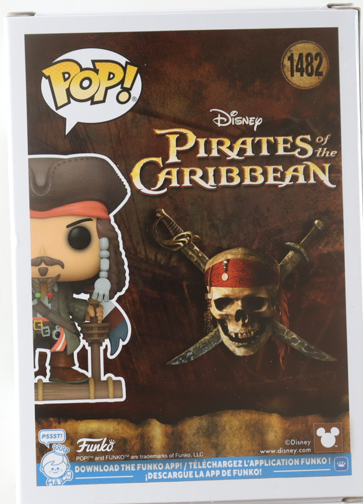 Johnny Depp Signed "Pirates of the Caribbean" #1482 Jack Sparrow Funko Pop! Vinyl Figure (PSA) at PristineAuction.com Johnny Depp Signed "Pirates of the Caribbean" #1482 Jack Sparrow Funko Pop! Vinyl Figure (PSA) at PristineAuction.com