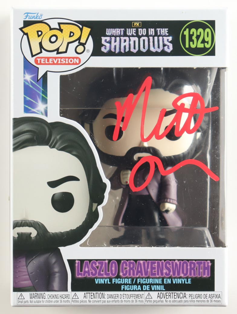 Matt Berry Signed "What We Do In The Shadows" #1329 Laszlo Cravensworth Funko Pop! Vinyl Figure (ACOA) at PristineAuction.com Matt Berry Signed "What We Do In The Shadows" #1329 Laszlo Cravensworth Funko Pop! Vinyl Figure (ACOA) at PristineAuction.com