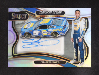 Chase Elliott 2025 Select Trackside Action Signatures Prizms Tie Dye #TASCET at PristineAuction.com