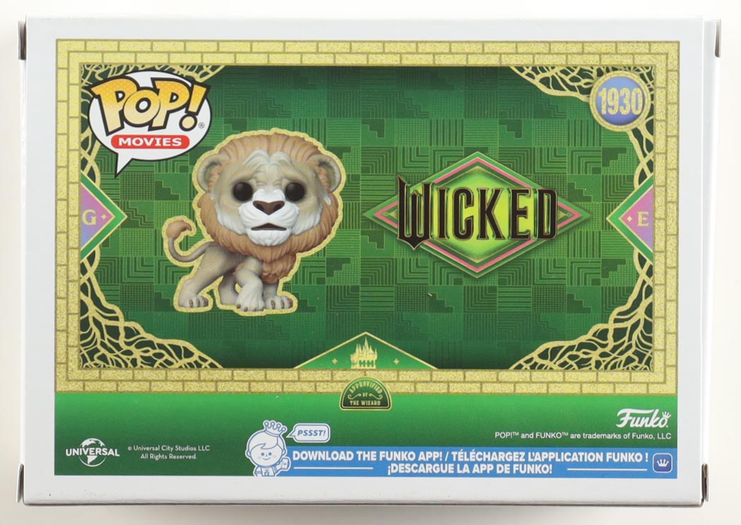 Colman Domingo Signed "Wicked" #1930 Cowardly Lion Flocked Funko Pop! Vinyl Figure (ACOA) at PristineAuction.com Colman Domingo Signed "Wicked" #1930 Cowardly Lion Flocked Funko Pop! Vinyl Figure (ACOA) at PristineAuction.com