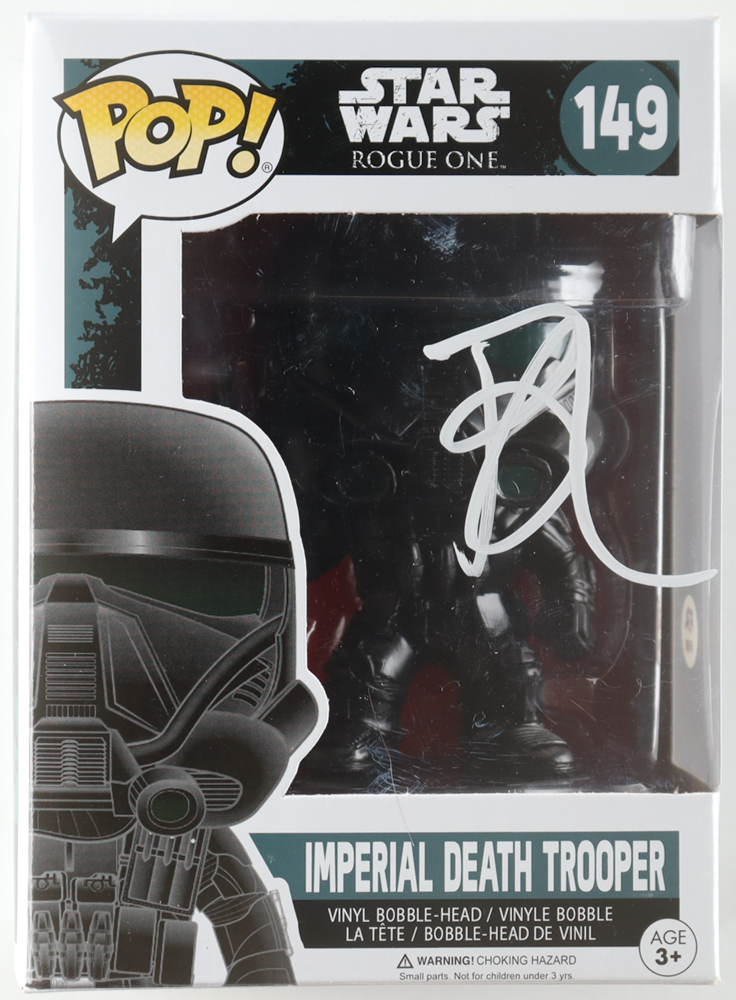 Ben Mendelsohn Signed "Star Wars: Rogue One" #149 Imperial Death Trooper Bobble-Head Funko Pop! Vinyl Figure (PSA) at PristineAuction.com Ben Mendelsohn Signed "Star Wars: Rogue One" #149 Imperial Death Trooper Bobble-Head Funko Pop! Vinyl Figure (PSA) at PristineAuction.com