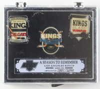 1992-93 Kings "A Season To Remember" LE Commemorative Set of (3) Pins with Display Case at PristineAuction.com