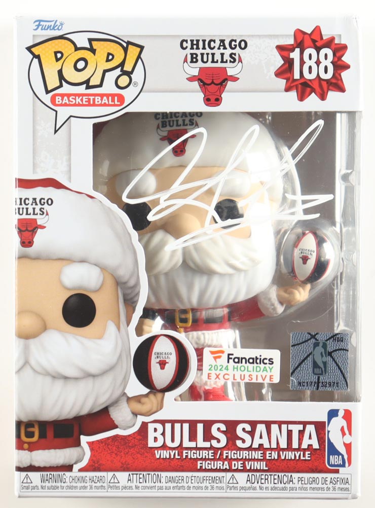 Dennis Rodman Signed Bulls #188 Bulls Santa Funko Pop! Vinyl Figure (Schwartz) at PristineAuction.com Dennis Rodman Signed Bulls #188 Bulls Santa Funko Pop! Vinyl Figure (Schwartz) at PristineAuction.com