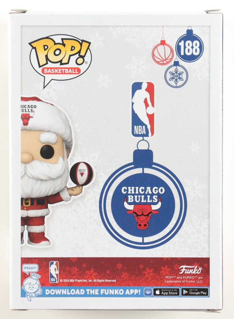 Dennis Rodman Signed Bulls #188 Bulls Santa Funko Pop! Vinyl Figure (Schwartz) at PristineAuction.com Dennis Rodman Signed Bulls #188 Bulls Santa Funko Pop! Vinyl Figure (Schwartz) at PristineAuction.com