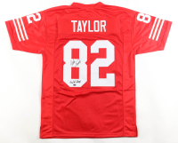 John Taylor Signed Jersey Inscribed "3x S. B. Champ" (Schwartz) at PristineAuction.com