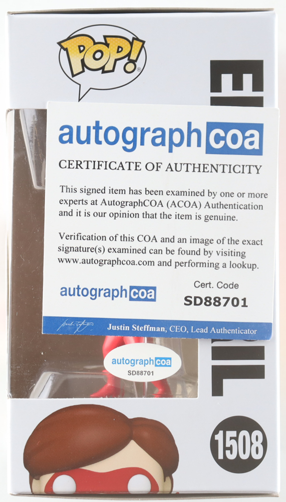 Holly Hunter Signed "The Incredibles" #1508 Elastigirl Funko Pop! Vinyl Figure (ACOA) at PristineAuction.com Holly Hunter Signed "The Incredibles" #1508 Elastigirl Funko Pop! Vinyl Figure (ACOA) at PristineAuction.com