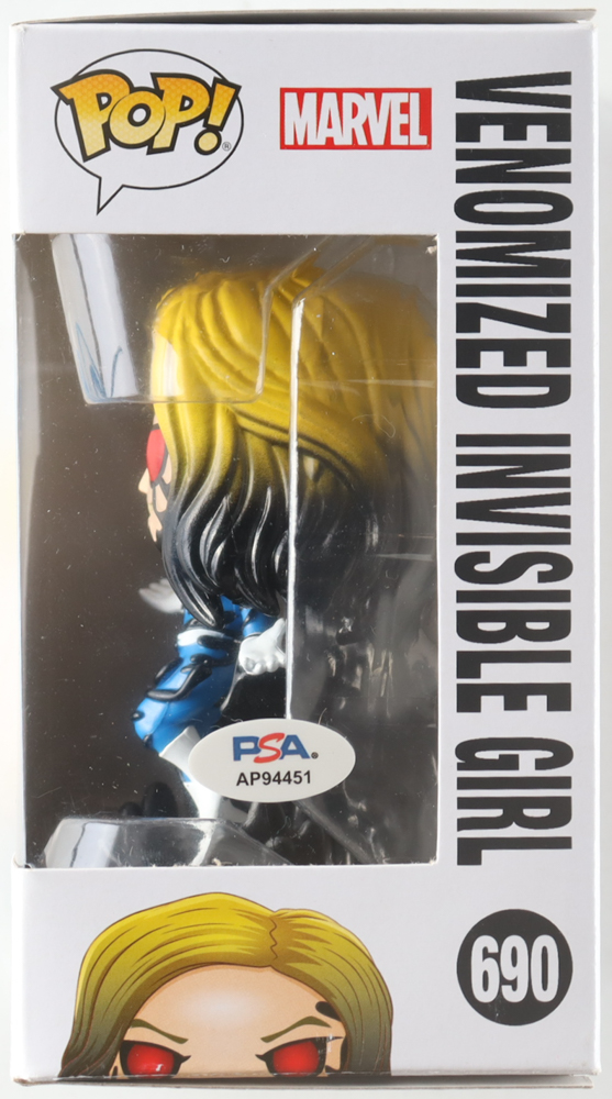 Jessica Alba Signed "Venom" #690 Venomized Invisible Girl Bobble-Head Funko Pop! Vinyl Figure (PSA) at PristineAuction.com Jessica Alba Signed "Venom" #690 Venomized Invisible Girl Bobble-Head Funko Pop! Vinyl Figure (PSA) at PristineAuction.com