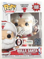 Toni Kukoc Signed Bulls #188 Bulls Santa Funko Pop! Vinyl Figure (Schwartz) at PristineAuction.com
