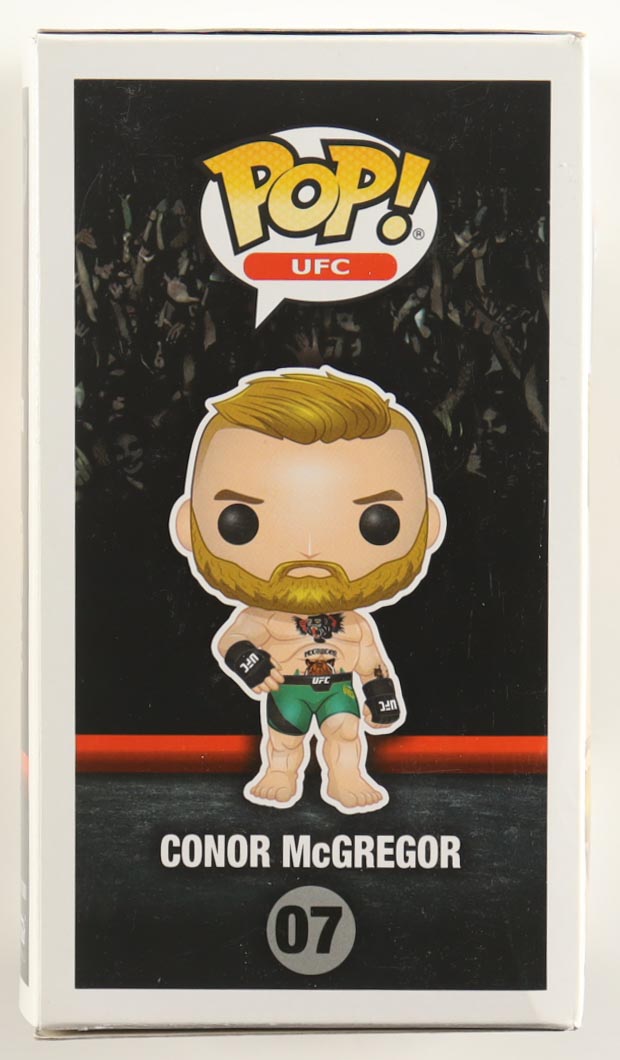 Conor McGregor Signed UFC #07 Conor McGregor Funko Pop Vinyl Figure (ACOA) at PristineAuction.com Conor McGregor Signed UFC #07 Conor McGregor Funko Pop Vinyl Figure (ACOA) at PristineAuction.com