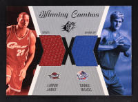 LeBron James / Darko Milicic SPx Winning Combos #WC41 RC at PristineAuction.com