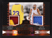LeBron James / Kevin Durant 2024 Leaf ITG Used Sports Game Used 2 Bronze #IG218 #2/5 at PristineAuction.com