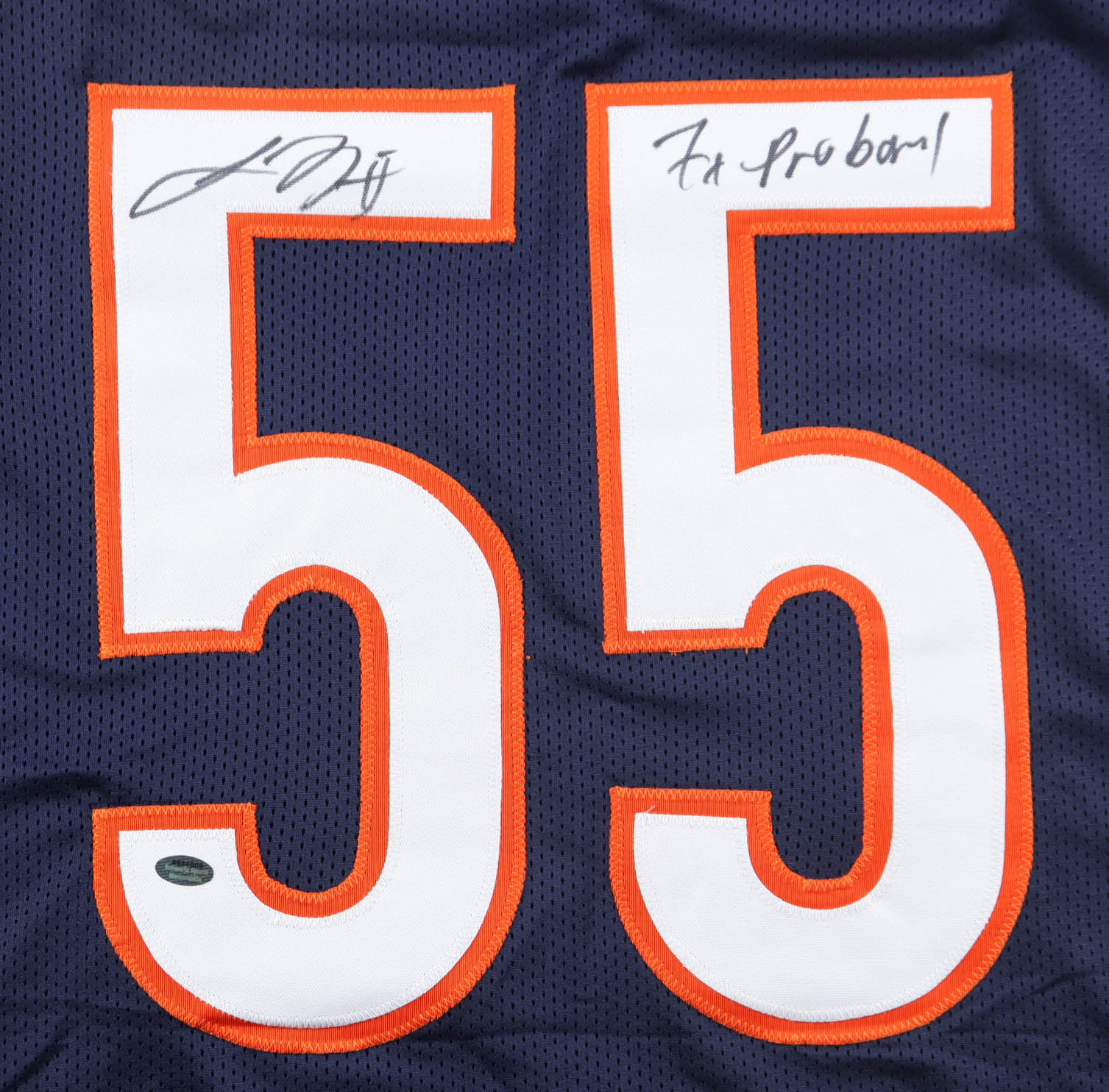 Lance Briggs Signed Jersey Inscribed "7x Pro Bowl" (Schwartz) at PristineAuction.com Lance Briggs Signed Jersey Inscribed "7x Pro Bowl" (Schwartz) at PristineAuction.com