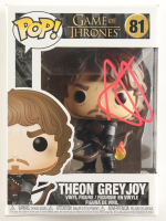 Alfie Allen Signed "Game of Thrones" #81 Theon Greyjoy Funko Pop! Vinyl Figure (AutographCOA) at PristineAuction.com