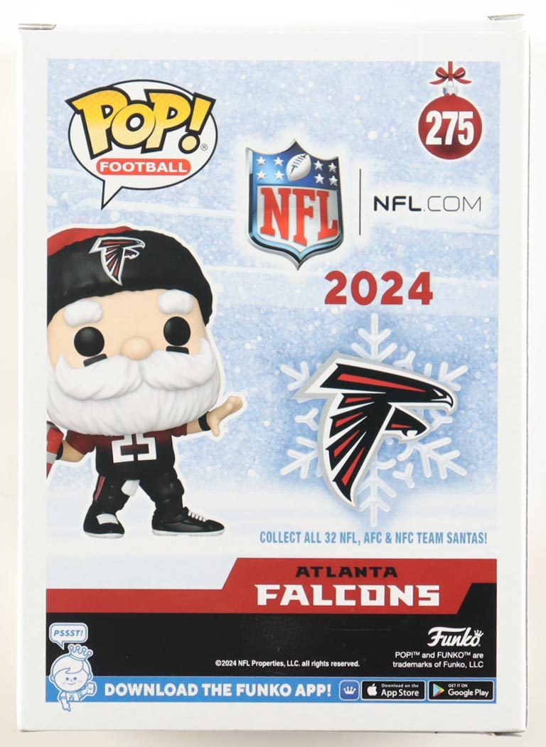 Andre Rison Signed Falcons #188 Falcons Santa Funko Pop! Vinyl Figure Inscribed "Bad Moon" (Schwartz) at PristineAuction.com Andre Rison Signed Falcons #188 Falcons Santa Funko Pop! Vinyl Figure Inscribed "Bad Moon" (Schwartz) at PristineAuction.com