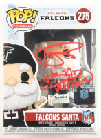 Andre Rison Signed Falcons #188 Falcons Santa Funko Pop! Vinyl Figure Inscribed "Bad Moon" (Schwartz) at PristineAuction.com