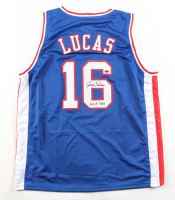 Jerry Lucas Signed Jersey Inscribed "H.O.F. 1980" (Schwartz) at PristineAuction.com