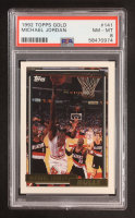 Michael Jordan 1992-93 Topps Gold #141 (PSA 8) at PristineAuction.com