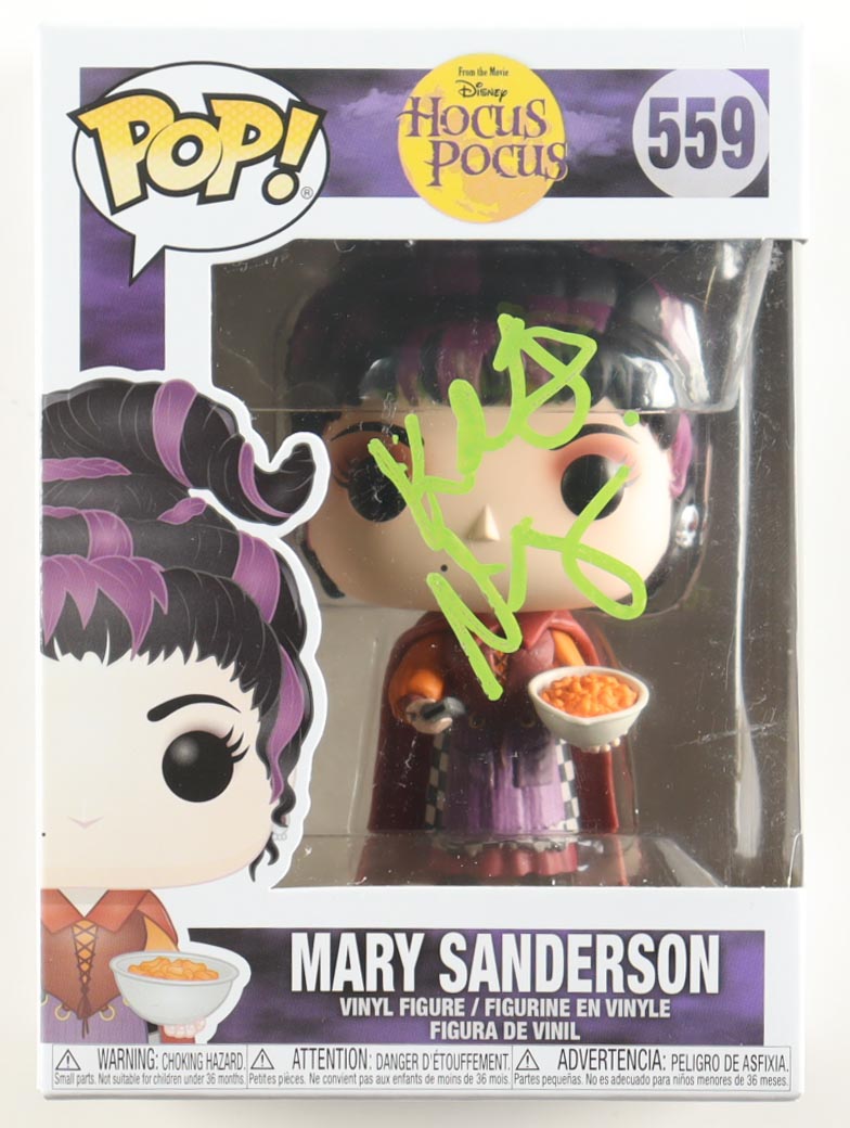 Kathy Najimy Signed "Hocus Pocus" #559 Mary Sanderson Funko Pop! Vinyl Figure (ACOA) at PristineAuction.com Kathy Najimy Signed "Hocus Pocus" #559 Mary Sanderson Funko Pop! Vinyl Figure (ACOA) at PristineAuction.com