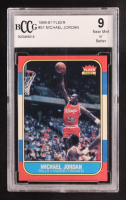 Michael Jordan 1986-87 Fleer #57 RC (BCCG 9) at PristineAuction.com