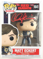 Charlie Sheen Signed "Red Dawn" #1641 Matt Eckert Funko Pop! Vinyl Figure (Schwartz) at PristineAuction.com