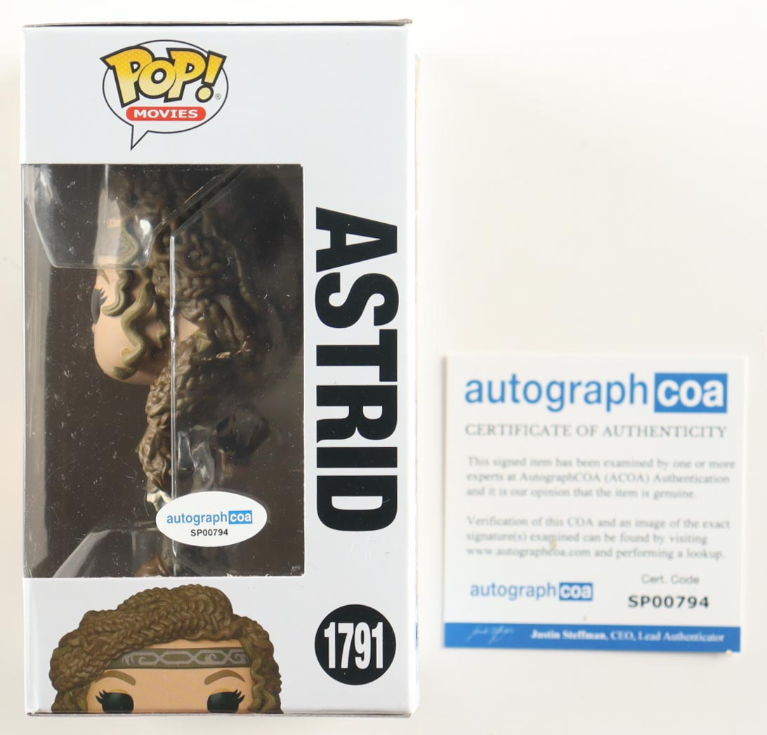 Nico Parker Signed "How to Train Your Dragon" #1791 Astrid Funko Pop Vinyl Figure (ACOA) at PristineAuction.com Nico Parker Signed "How to Train Your Dragon" #1791 Astrid Funko Pop Vinyl Figure (ACOA) at PristineAuction.com
