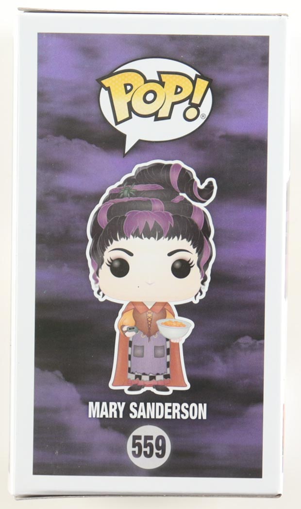Kathy Najimy Signed "Hocus Pocus" #559 Mary Sanderson Funko Pop! Vinyl Figure (ACOA) at PristineAuction.com Kathy Najimy Signed "Hocus Pocus" #559 Mary Sanderson Funko Pop! Vinyl Figure (ACOA) at PristineAuction.com