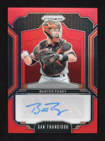 Buster Posey 2025 Panini Prizm Legendary Signatures Prizms Red #9 #58/99 at PristineAuction.com