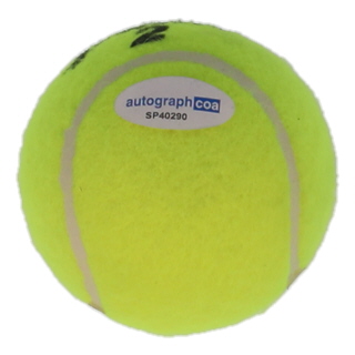 Novak Djokovic Signed Tennis Ball (ACOA) at PristineAuction.com Novak Djokovic Signed Tennis Ball (ACOA) at PristineAuction.com