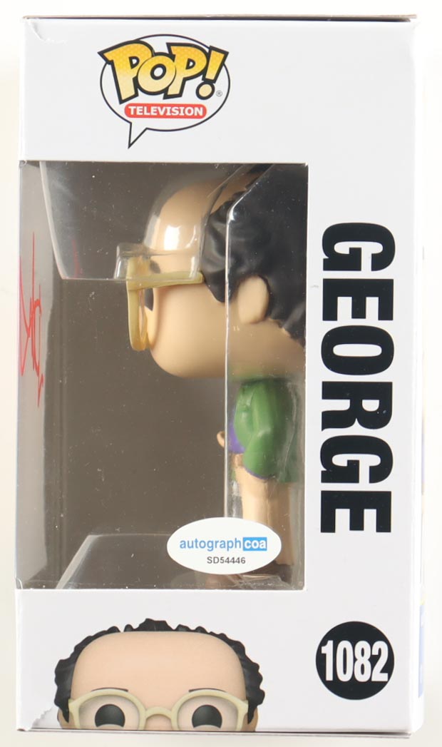 Jason Alexander Signed "Seinfeld" #1082 George Funko Pop! Vinyl Figure (ACOA) at PristineAuction.com Jason Alexander Signed "Seinfeld" #1082 George Funko Pop! Vinyl Figure (ACOA) at PristineAuction.com