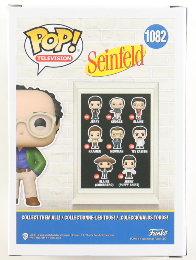 Jason Alexander Signed "Seinfeld" #1082 George Funko Pop! Vinyl Figure (ACOA) at PristineAuction.com Jason Alexander Signed "Seinfeld" #1082 George Funko Pop! Vinyl Figure (ACOA) at PristineAuction.com