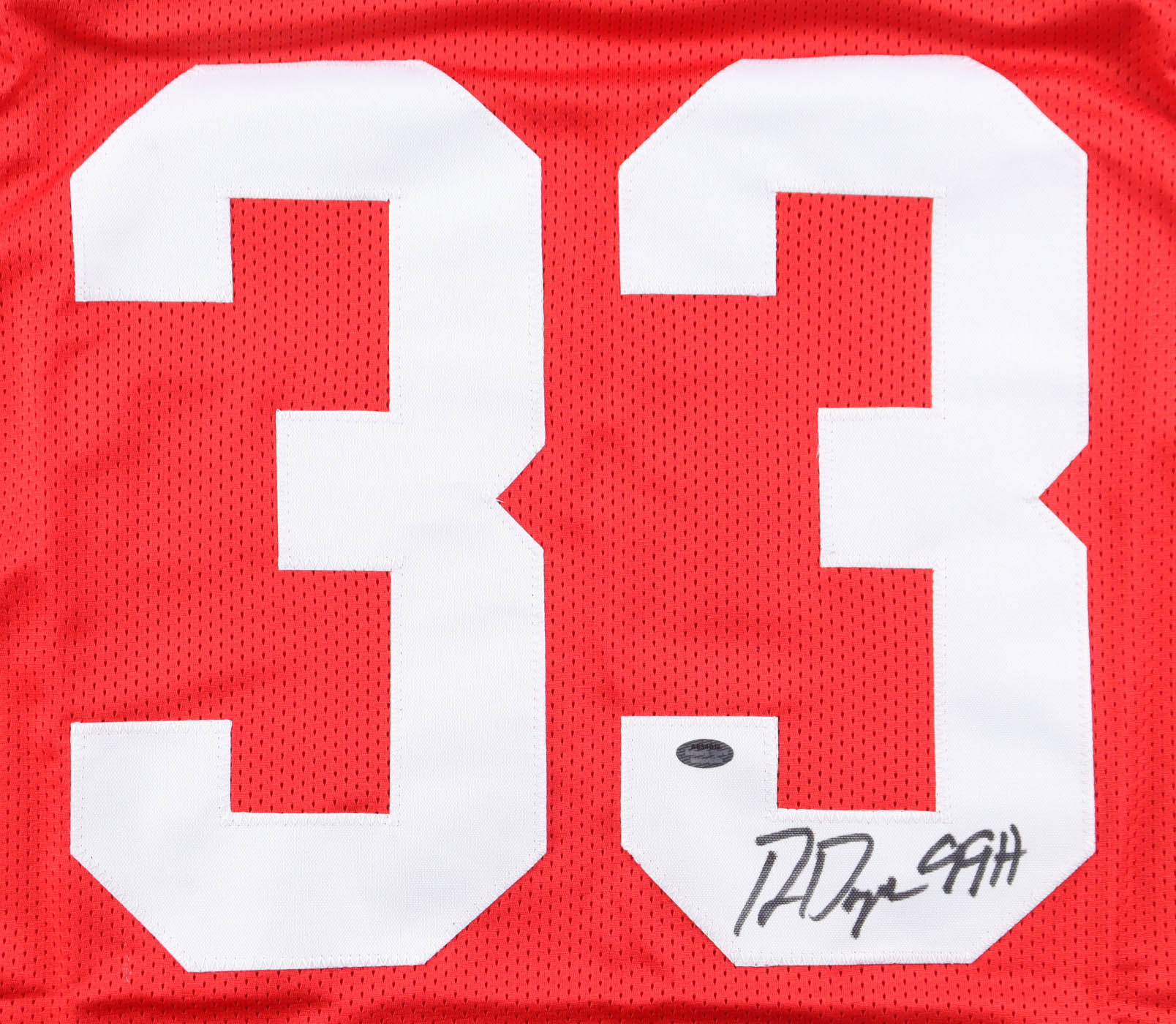 Ron Dayne Signed Jersey Inscribed "99H" (Schwartz) at PristineAuction.com Ron Dayne Signed Jersey Inscribed "99H" (Schwartz) at PristineAuction.com