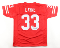 Ron Dayne Signed Jersey Inscribed "99H" (Schwartz) at PristineAuction.com