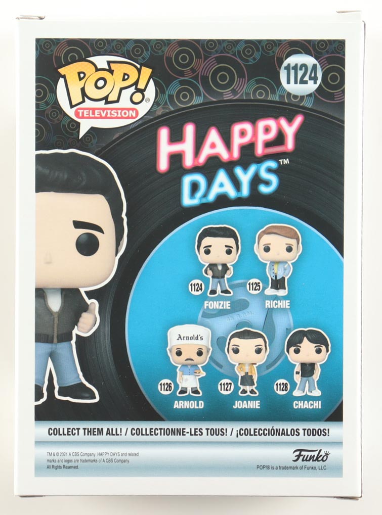Henry Winkler Signed "Happy Days" #1124 Fonzie Funko Pop! Vinyl Figure (Schwartz) at PristineAuction.com Henry Winkler Signed "Happy Days" #1124 Fonzie Funko Pop! Vinyl Figure (Schwartz) at PristineAuction.com