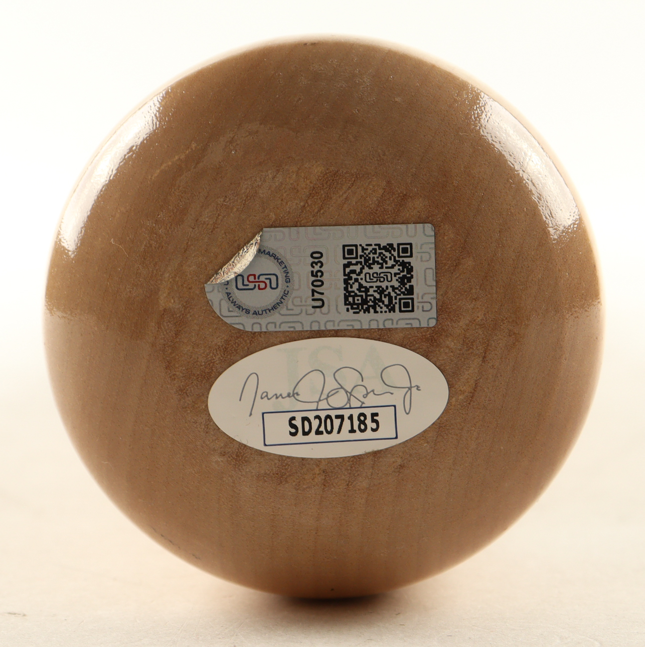 Jackson Chourio Signed Rawlings Pro Baseball Bat (USA SM & JSA) at PristineAuction.com Jackson Chourio Signed Rawlings Pro Baseball Bat (USA SM & JSA) at PristineAuction.com