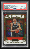 Victor Wembanyama 2023-24 Panini Contenders Supernatural #1 RC (PSA 10) at PristineAuction.com