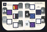 LeBron James / Kobe Bryant / Dwyane Wade / Grant Hill / Vince Carter / Kevin Garnett / Dirk Nowitzki / Chris Webber / Tim Duncan / Karl Malone 2025 Leaf History Pages of History Blue #PH8 #4/5 at PristineAuction.com