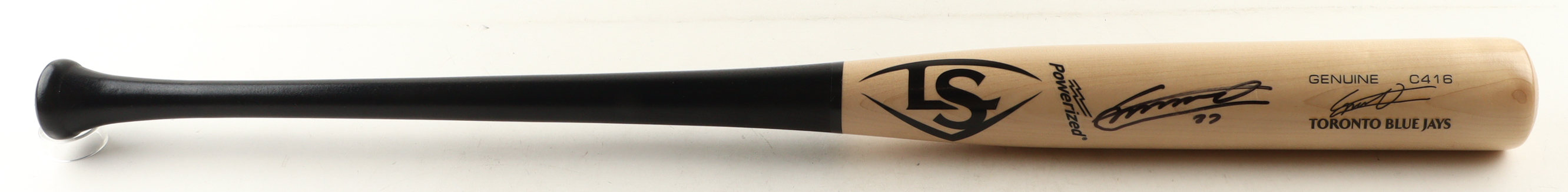 Vladimir Guerrero Jr. Signed Louisville Slugger Baseball Bat (Guerrero Jr. & Beckett) at PristineAuction.com Vladimir Guerrero Jr. Signed Louisville Slugger Baseball Bat (Guerrero Jr. & Beckett) at PristineAuction.com