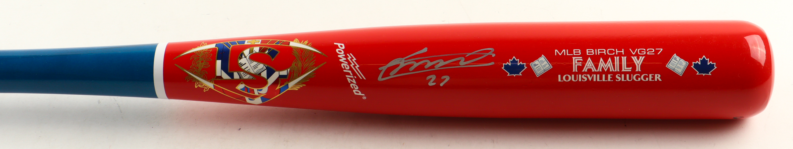 Vladimir Guerrero Jr. Signed Louisville Slugger Baseball Bat (Guerrero Jr. & Beckett) at PristineAuction.com Vladimir Guerrero Jr. Signed Louisville Slugger Baseball Bat (Guerrero Jr. & Beckett) at PristineAuction.com