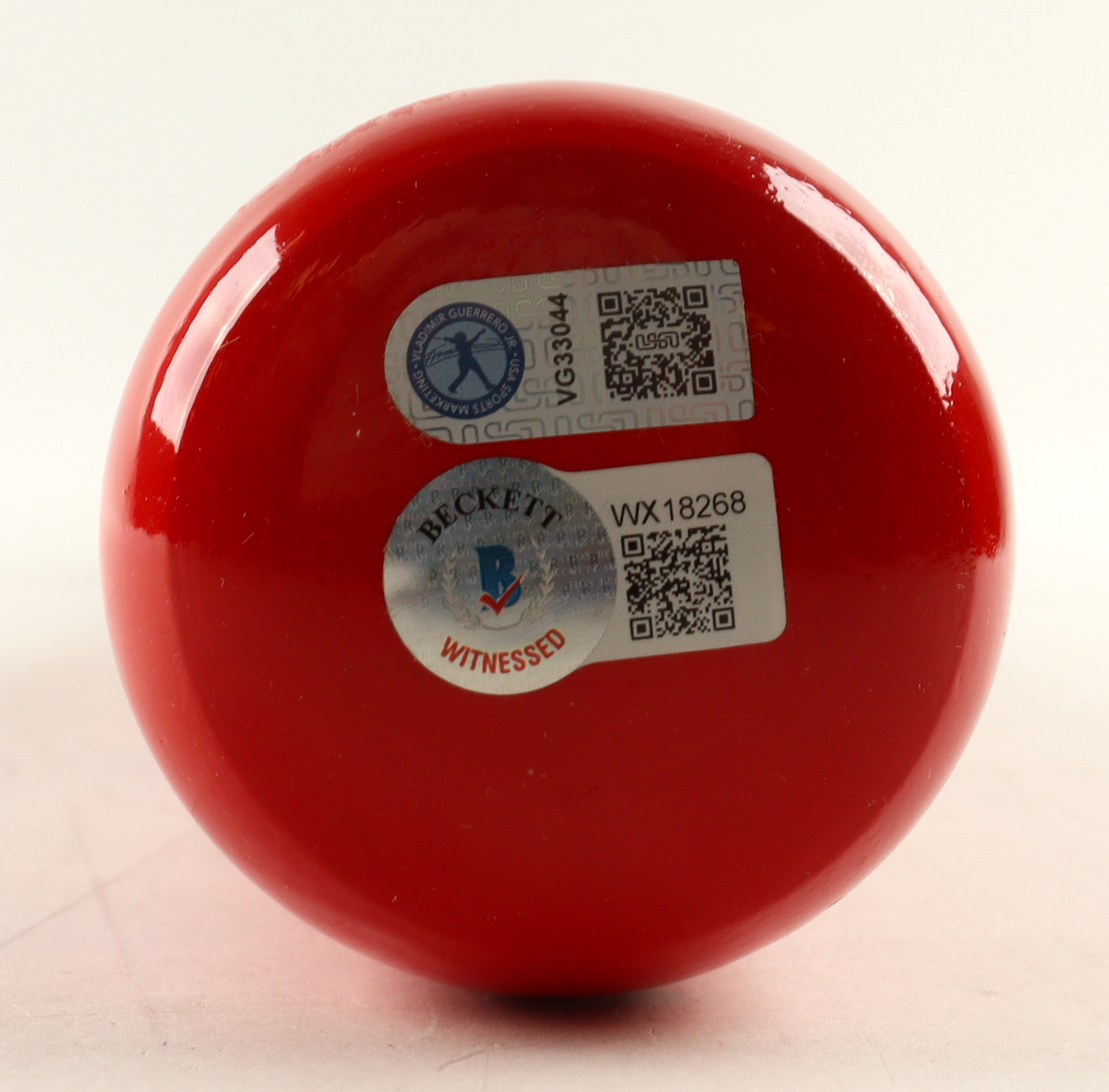 Vladimir Guerrero Jr. Signed Louisville Slugger Baseball Bat (Guerrero Jr. & Beckett) at PristineAuction.com Vladimir Guerrero Jr. Signed Louisville Slugger Baseball Bat (Guerrero Jr. & Beckett) at PristineAuction.com