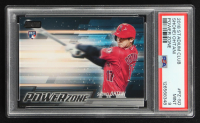 Shohei Ohtani 2018 Stadium Club Power Zone #PZSO RC (PSA 9) at PristineAuction.com