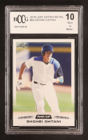 Shohei Ohtani 2018 Leaf Ohtani Retail #04 RC (BCCG 10) at PristineAuction.com