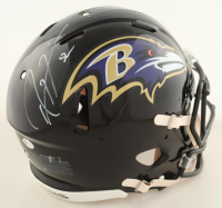 Ray Lewis Signed Ravens Full-Size Authentic On-Field Speed Helmet (Beckett) at PristineAuction.com