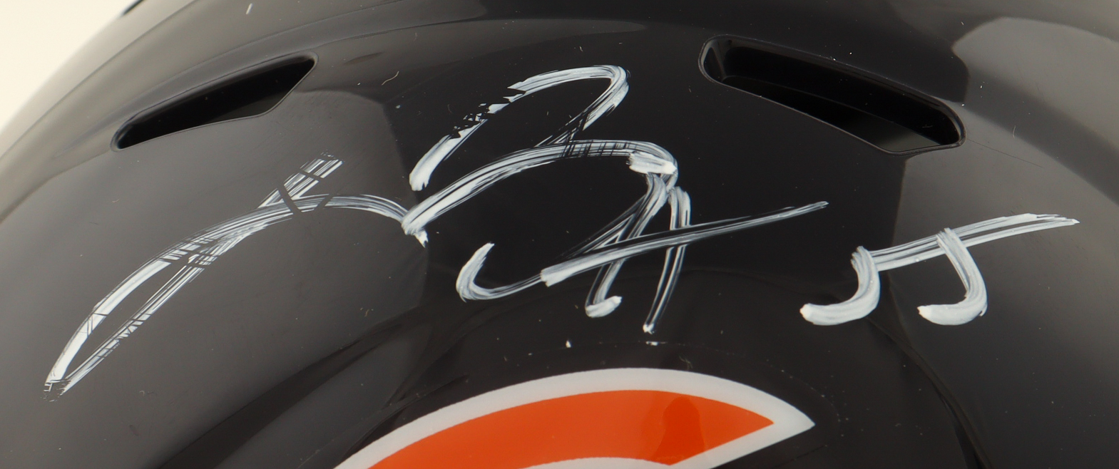 Lance Briggs Signed Bears Speed Mini Helmet (Schwartz) at PristineAuction.com Lance Briggs Signed Bears Speed Mini Helmet (Schwartz) at PristineAuction.com