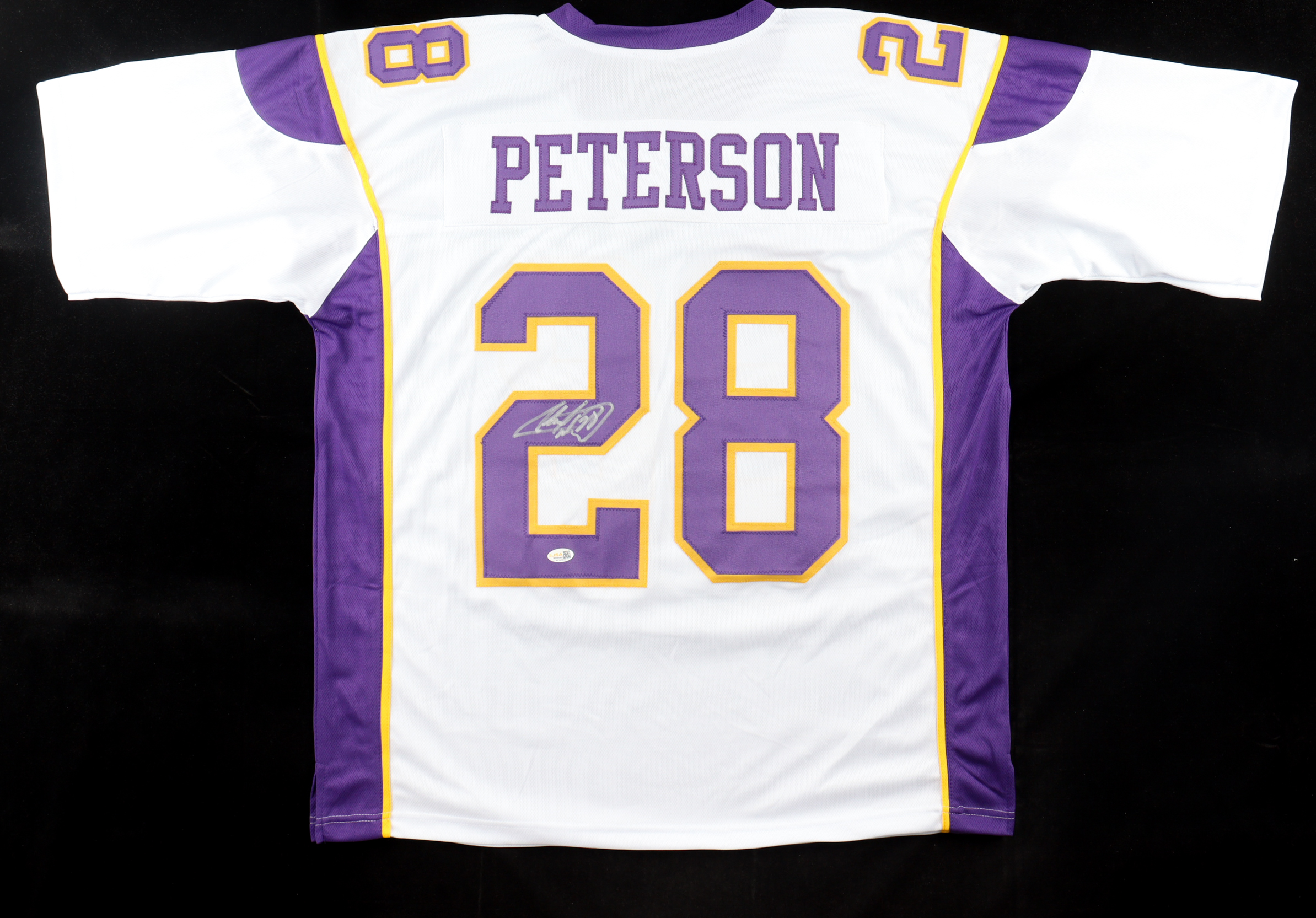 Adrian Peterson Signed Jersey (JSA) at PristineAuction.com Adrian Peterson Signed Jersey (JSA) at PristineAuction.com