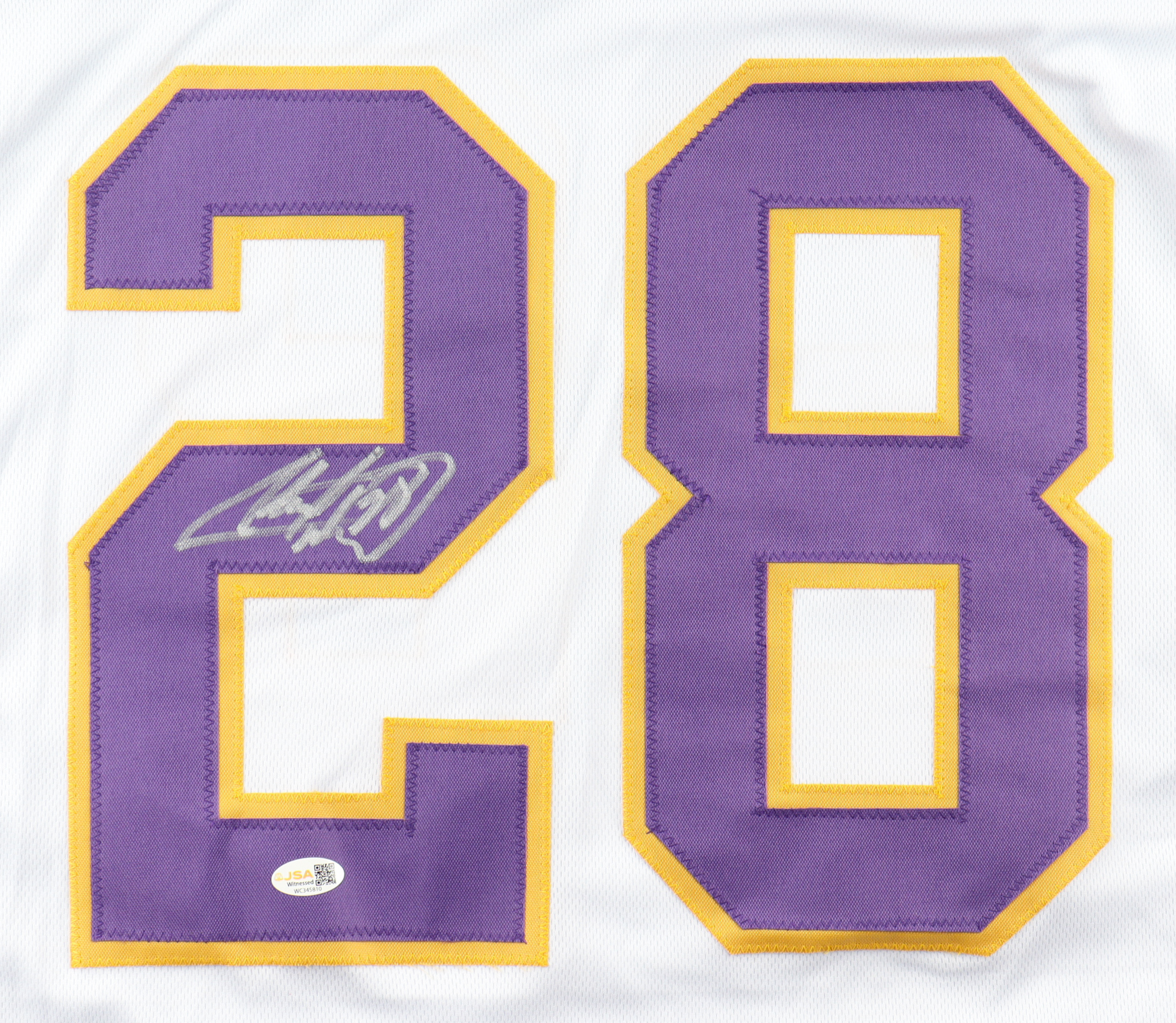Adrian Peterson Signed Jersey (JSA) at PristineAuction.com Adrian Peterson Signed Jersey (JSA) at PristineAuction.com