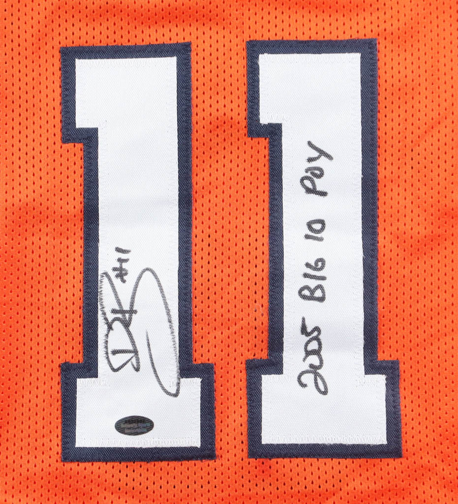 Dee Brown Signed Jersey Inscribed "05 Big 10 POY" (Schwartz) at PristineAuction.com Dee Brown Signed Jersey Inscribed "05 Big 10 POY" (Schwartz) at PristineAuction.com