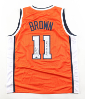 Dee Brown Signed Jersey Inscribed "05 Big 10 POY" (Schwartz) at PristineAuction.com