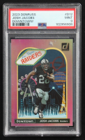 Josh Jacobs 2023 Donruss Downtown #12 (PSA 9) at PristineAuction.com