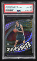 Victor Wembanyama 2023-24 Panini Revolution Supernova #6 RC (PSA 10) at PristineAuction.com