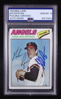 Nolan Ryan Signed 1977 Topps #650 (PSA | Autograph Graded PSA 10) at PristineAuction.com